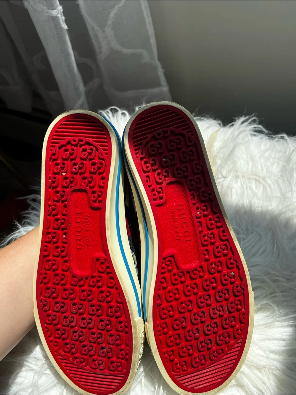 Gucci Floral 1977 Tennis Low Top Sneakers